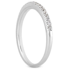 14k White Gold Fancy Engraved Pave Diamond Wedding Ring Band, size 4.5