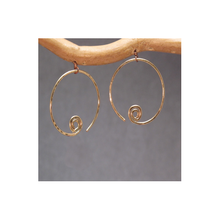 Hoops - Spiral L - RoseGold