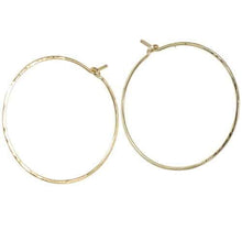 Hoop Earrings - XL - RoseGold
