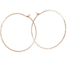 Hoop Earrings - XXL - RoseGold
